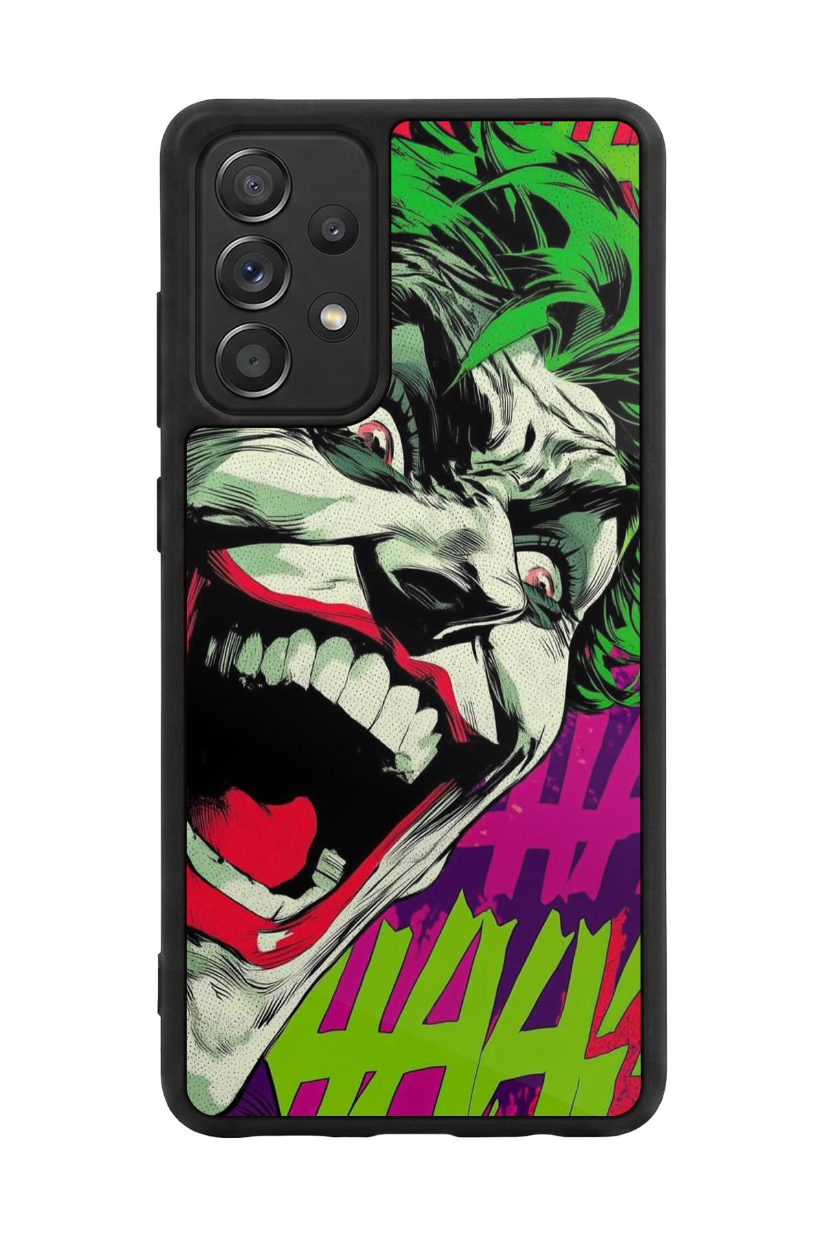 Samsung Galaxy A72 Uyumlu Joker Tasarımlı Glossy Premium Kılıf