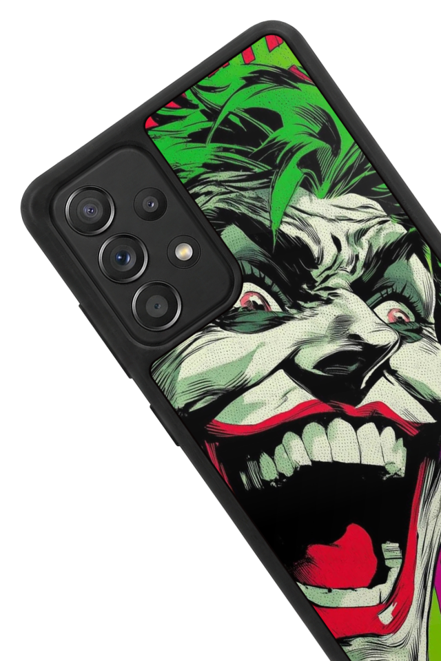 Samsung Galaxy A72 Uyumlu Joker Tasarımlı Glossy Premium Kılıf