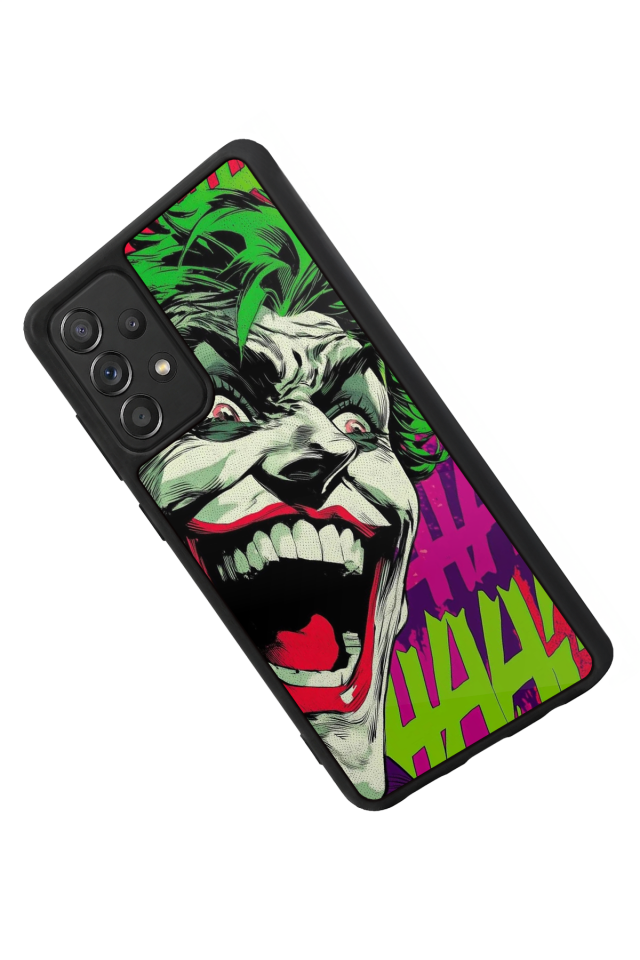 Samsung Galaxy A72 Uyumlu Joker Tasarımlı Glossy Premium Kılıf