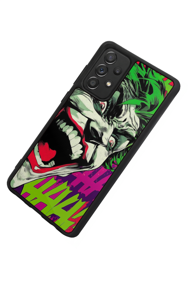 Samsung Galaxy A72 Uyumlu Joker Tasarımlı Glossy Premium Kılıf