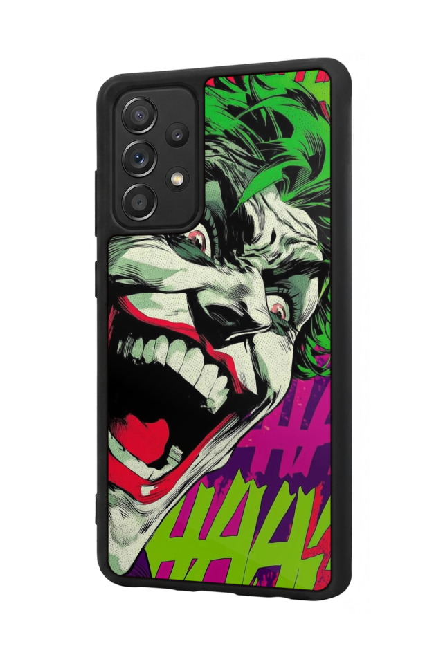 Samsung Galaxy A72 Uyumlu Joker Tasarımlı Glossy Premium Kılıf