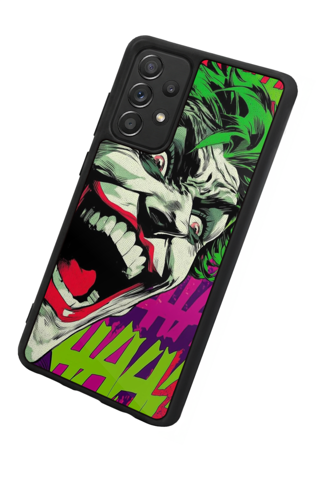 Samsung Galaxy A72 Uyumlu Joker Tasarımlı Glossy Premium Kılıf