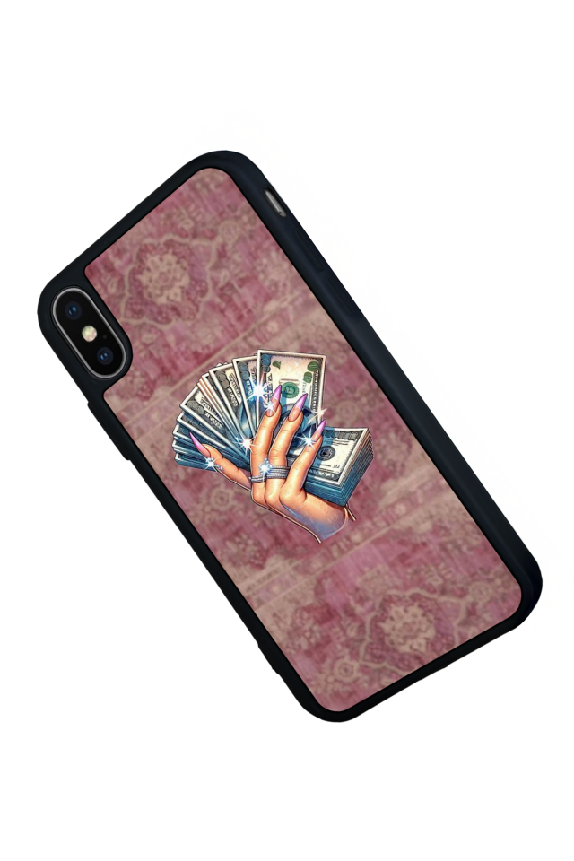 iPhone X/ XS Uyumlu Money Para Tasarımlı Glossy Premium Kılıf