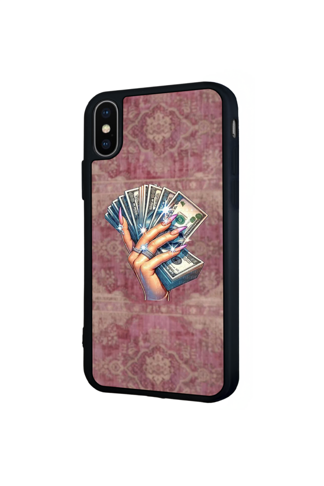 iPhone X/ XS Uyumlu Money Para Tasarımlı Glossy Premium Kılıf