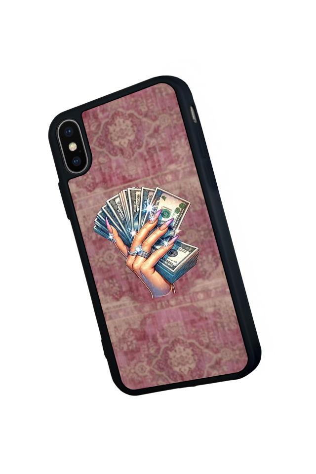 iPhone X/ XS Uyumlu Money Para Tasarımlı Glossy Premium Kılıf