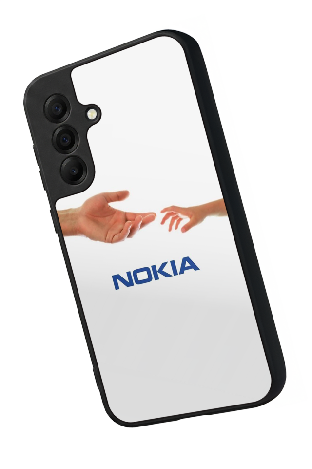 Samsung Galaxy A17 Uyumlu Nokia Tasarımlı Glossy Premium Kılıf