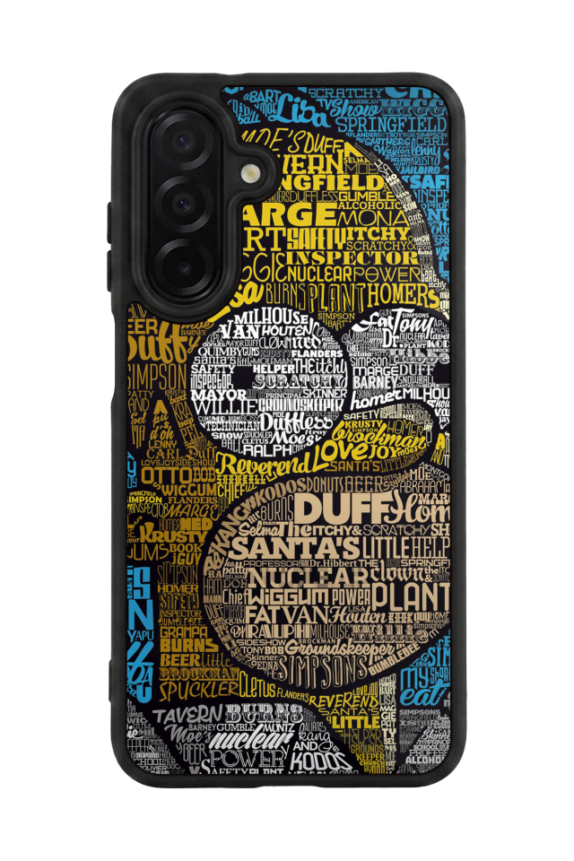 Samsung Galaxy A36 Uyumlu The Simpsons Tasarımlı Glossy Premium Kılıf
