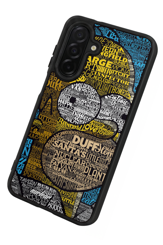 Samsung Galaxy A36 Uyumlu The Simpsons Tasarımlı Glossy Premium Kılıf