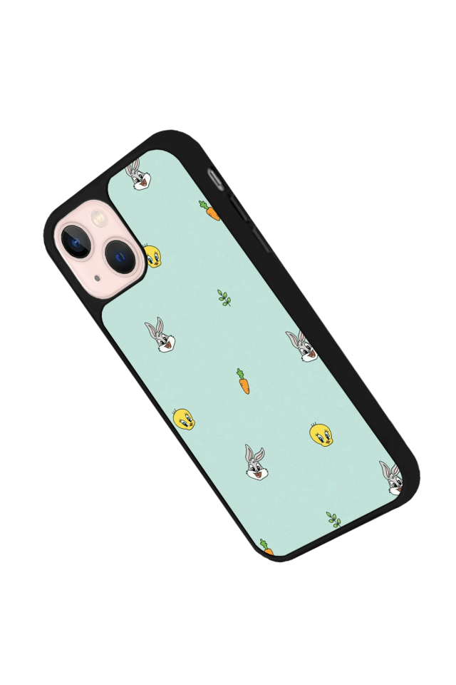 iPhone 13/14 Uyumlu Tweety Tasarımlı Glossy Premium Kılıf