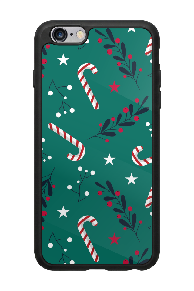 iPhone 6s Plus Uyumlu Yilbasi Christmas Tasarımlı Glossy Premium Kılıf