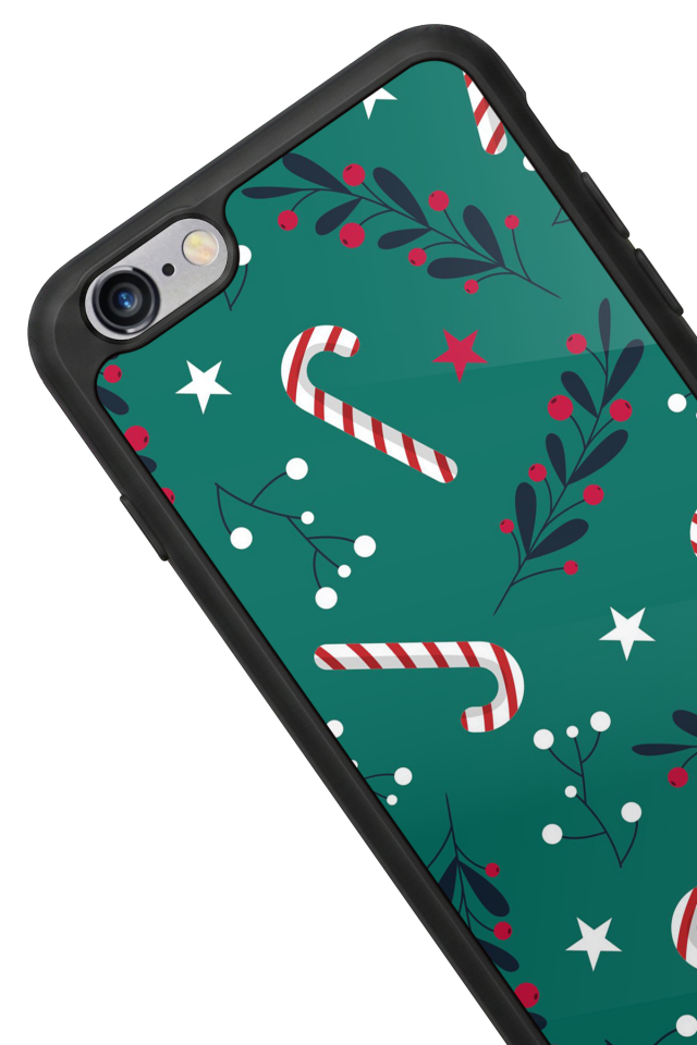 iPhone 6s Plus Uyumlu Yilbasi Christmas Tasarımlı Glossy Premium Kılıf