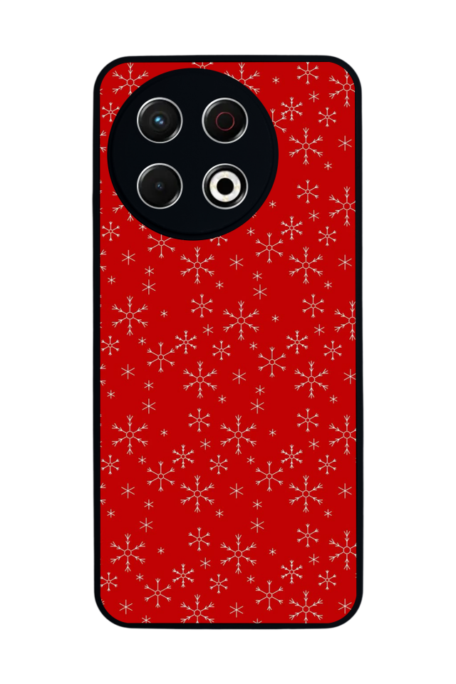 Tecno Spark 30 Pro Uyumlu Yilbasi Christmas Tasarımlı Glossy Premium Kılıf