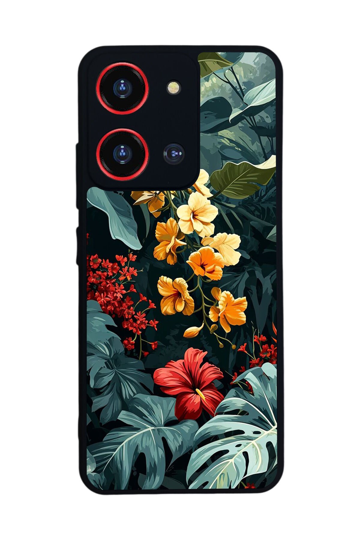 Reeder S19 Max Pro S ZOOM Uyumlu Botanik Tasarımlı Glossy Premium Kılıf