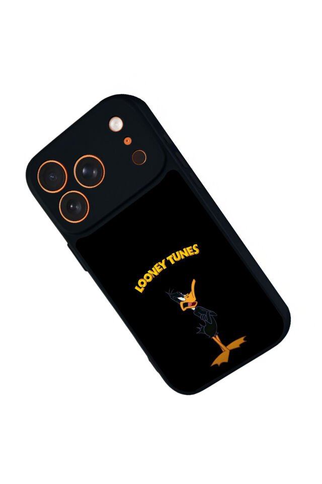 iPhone 17 Pro Uyumlu Daffy duck Tasarımlı Glossy Premium Kılıf