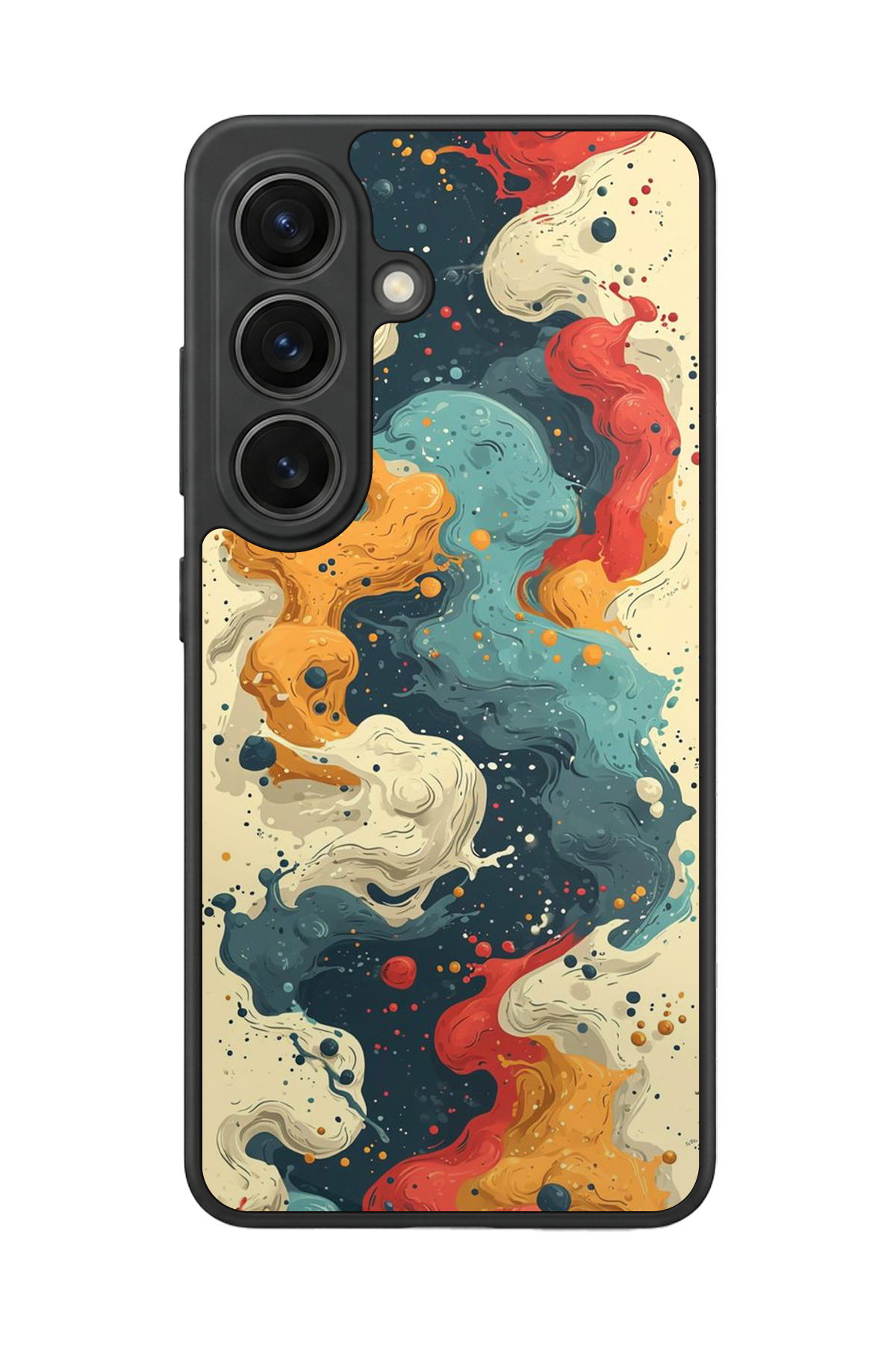 Samsung Galaxy S26 Uyumlu Abstract Tasarımlı Glossy Premium Kılıf