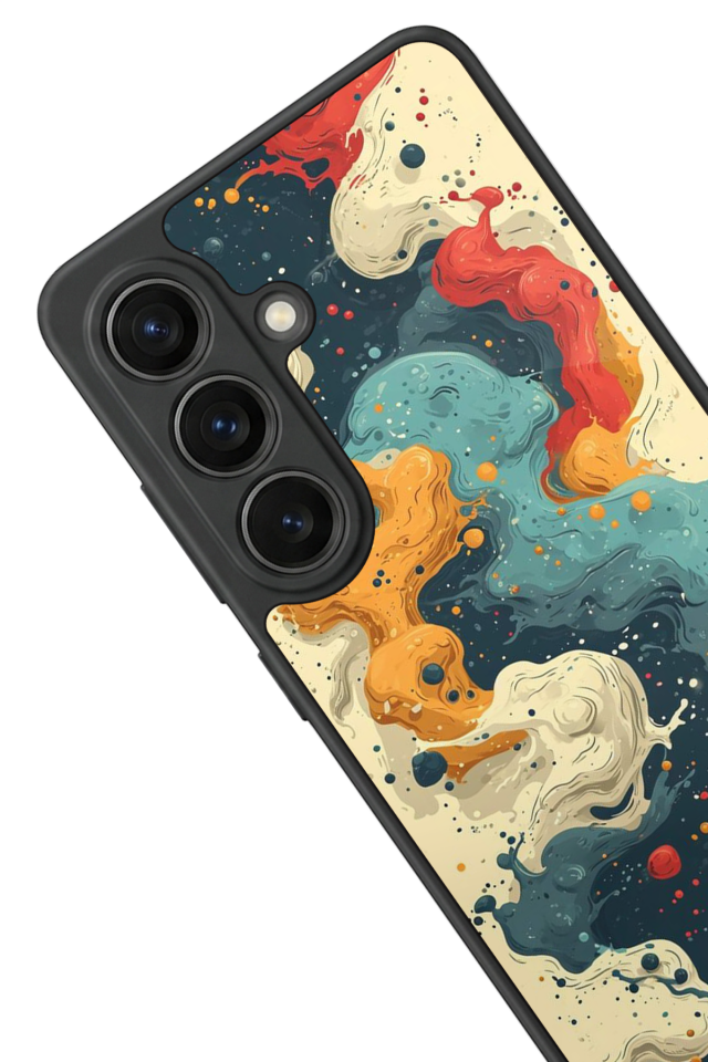 Samsung Galaxy S26 Uyumlu Abstract Tasarımlı Glossy Premium Kılıf