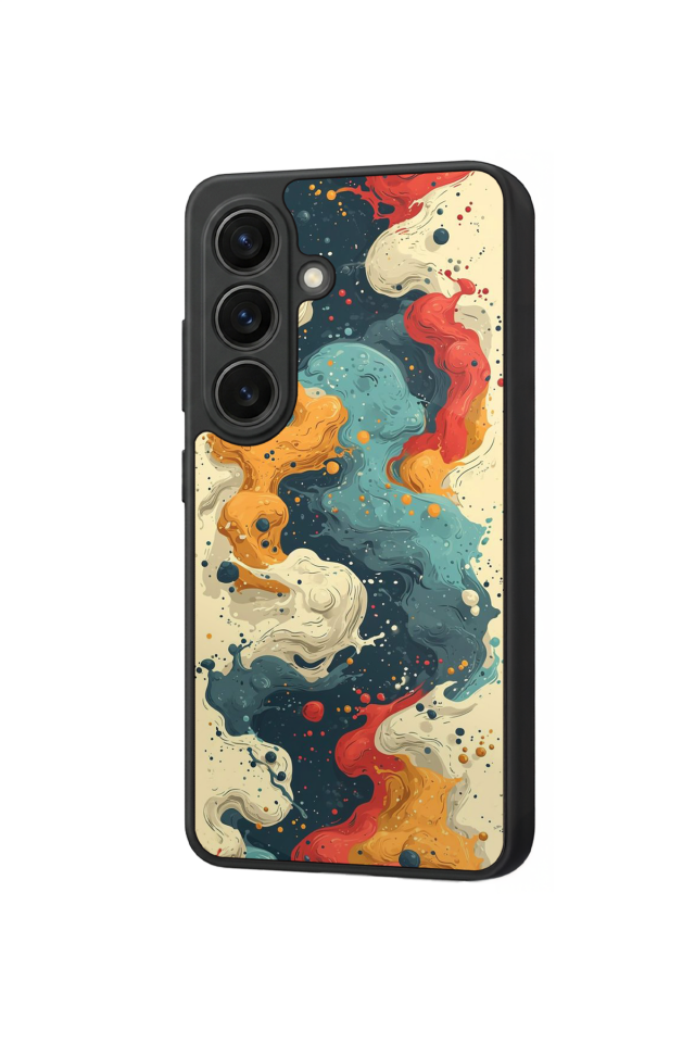 Samsung Galaxy S26 Uyumlu Abstract Tasarımlı Glossy Premium Kılıf
