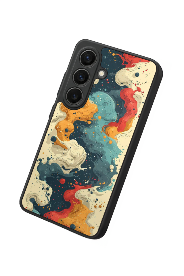 Samsung Galaxy S26 Uyumlu Abstract Tasarımlı Glossy Premium Kılıf