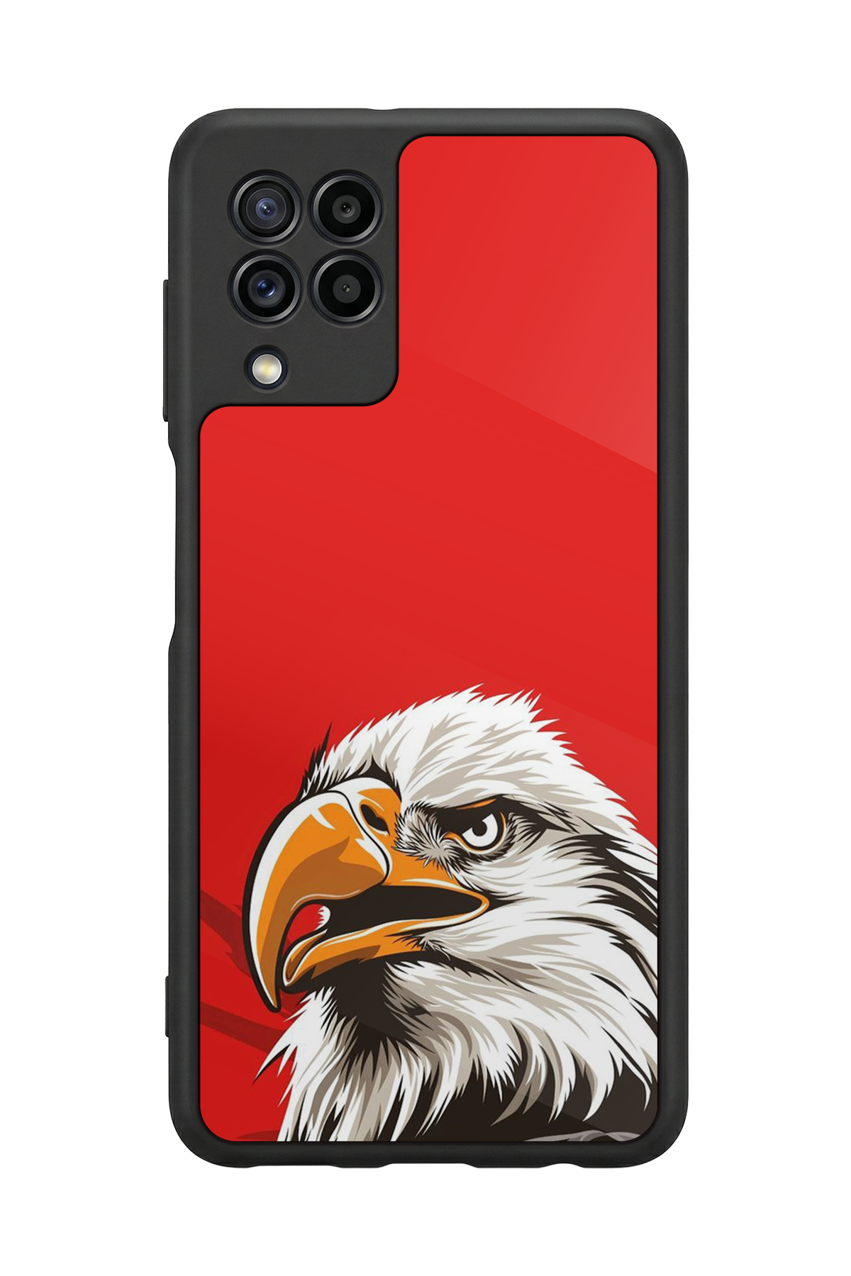 Samsung Galaxy M32 Uyumlu Besiktas Tasarımlı Glossy Premium Kılıf