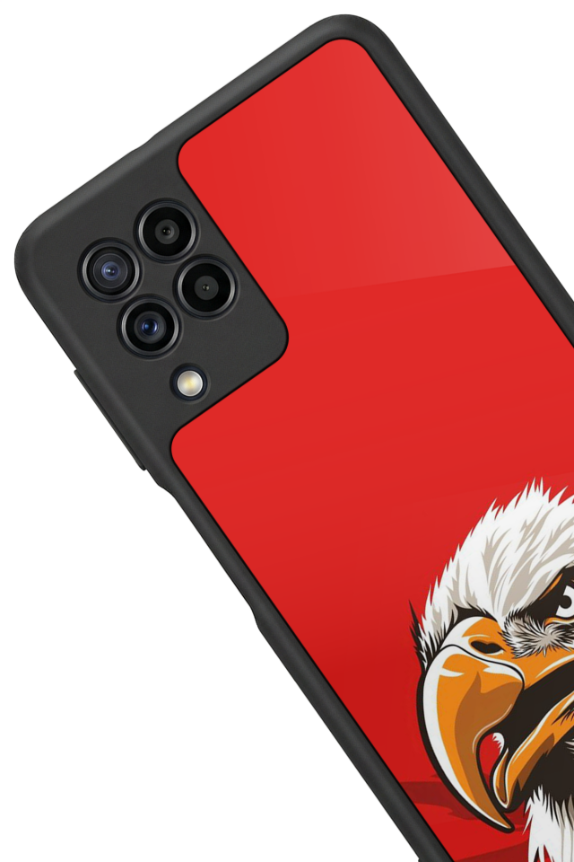 Samsung Galaxy M32 Uyumlu Besiktas Tasarımlı Glossy Premium Kılıf