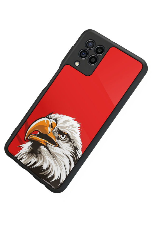 Samsung Galaxy M32 Uyumlu Besiktas Tasarımlı Glossy Premium Kılıf