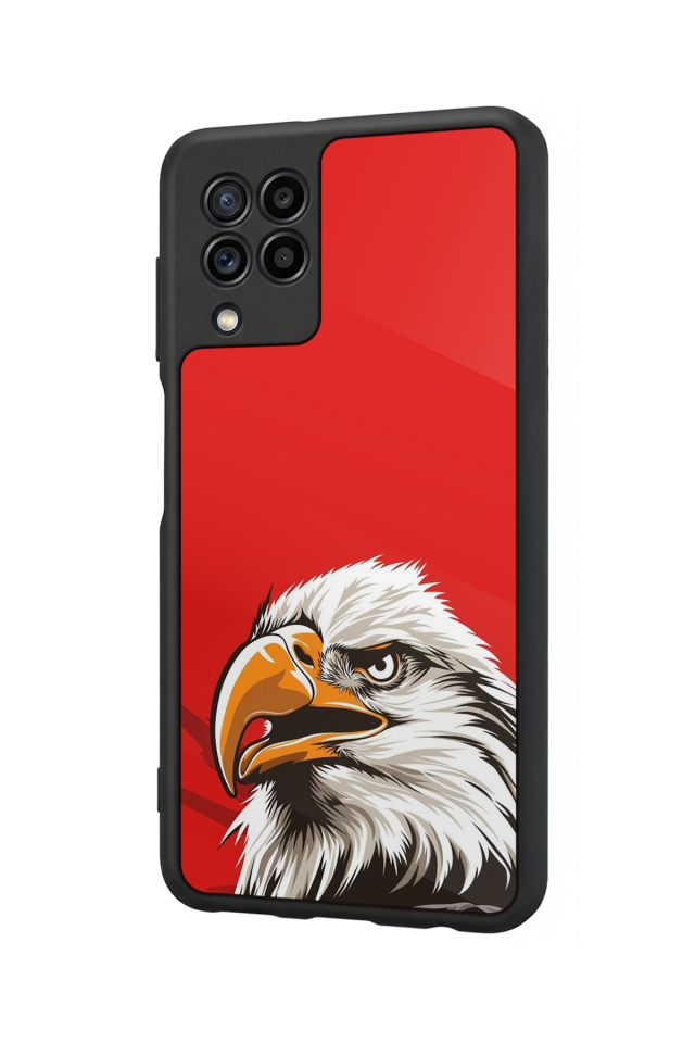 Samsung Galaxy M32 Uyumlu Besiktas Tasarımlı Glossy Premium Kılıf