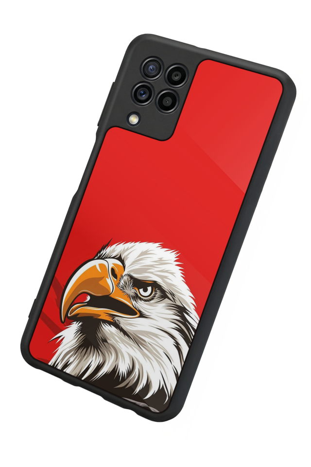 Samsung Galaxy M32 Uyumlu Besiktas Tasarımlı Glossy Premium Kılıf