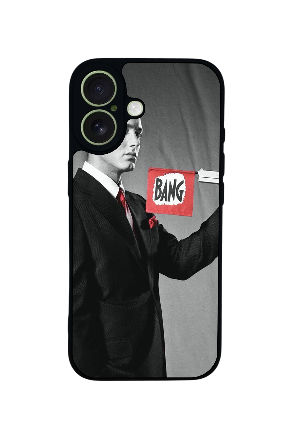 iPhone 17 Uyumlu Eminem Tasarımlı Glossy Premium Kılıf