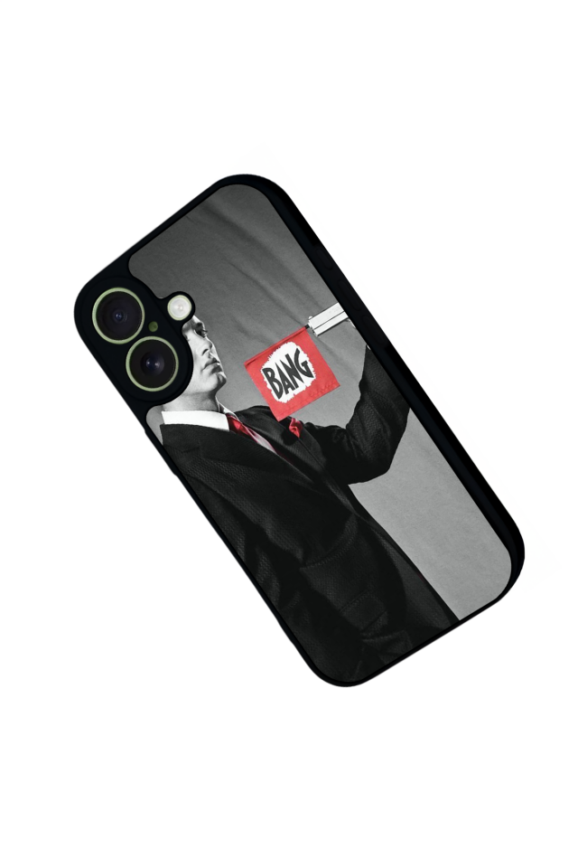 iPhone 17 Uyumlu Eminem Tasarımlı Glossy Premium Kılıf