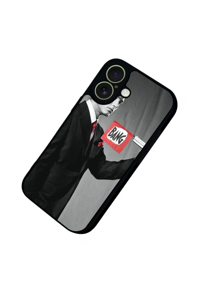 iPhone 17 Uyumlu Eminem Tasarımlı Glossy Premium Kılıf