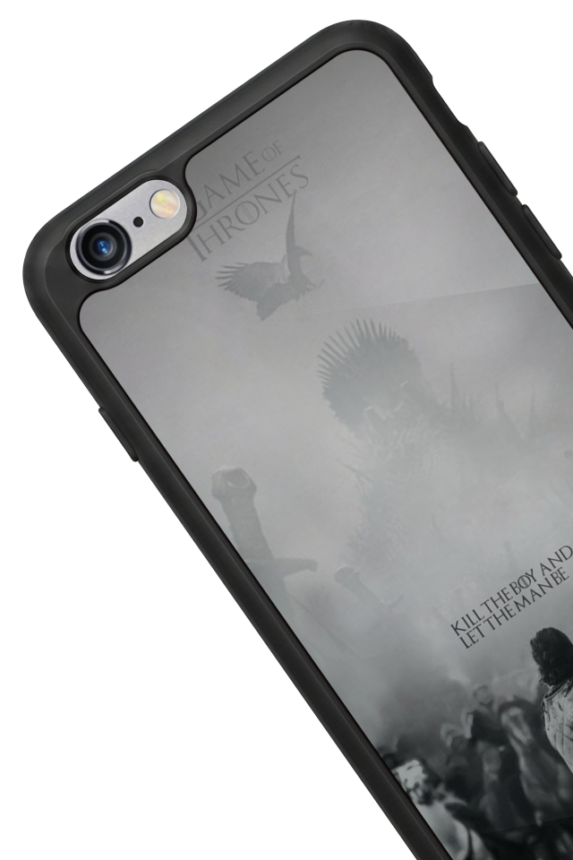 iPhone 6 Plus Uyumlu GameOfThrones Tasarımlı Glossy Premium Kılıf