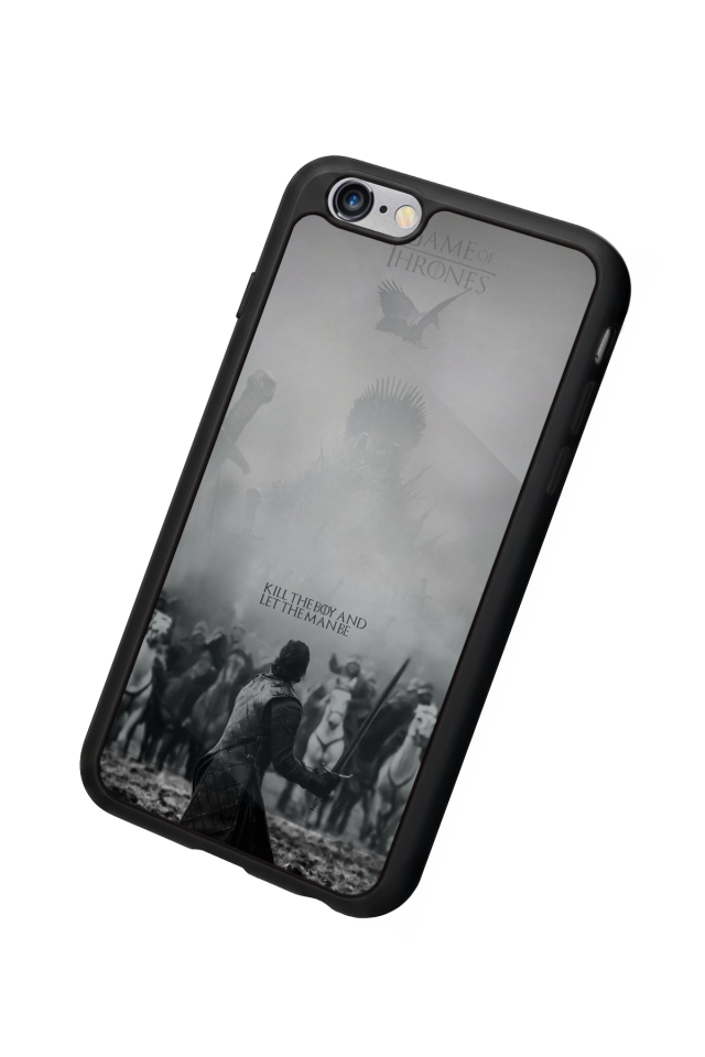 iPhone 6 Plus Uyumlu GameOfThrones Tasarımlı Glossy Premium Kılıf