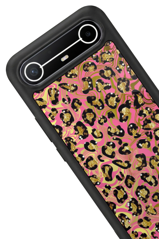 Tecno Spark Slim 5G Uyumlu Hologram Leopar Tasarımlı Glossy Premium Kılıf