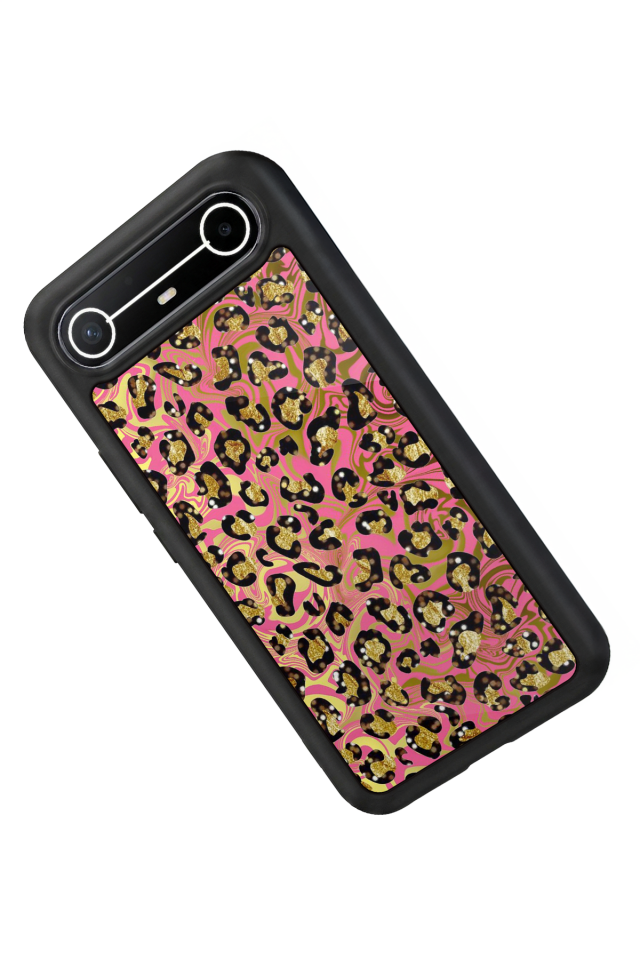 Tecno Spark Slim 5G Uyumlu Hologram Leopar Tasarımlı Glossy Premium Kılıf
