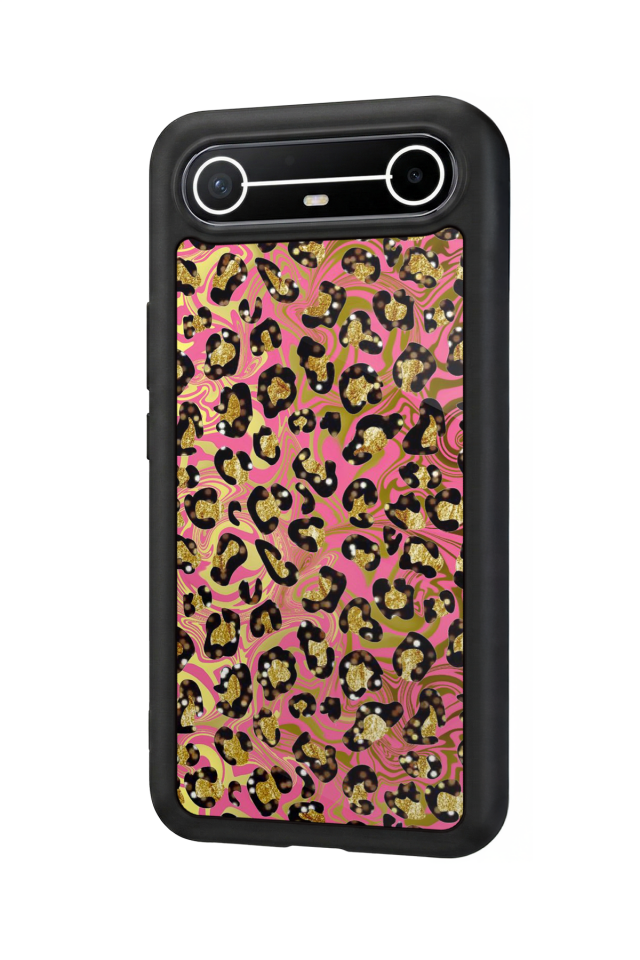 Tecno Spark Slim 5G Uyumlu Hologram Leopar Tasarımlı Glossy Premium Kılıf