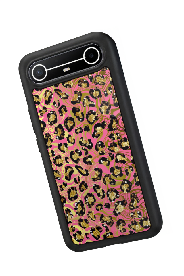 Tecno Spark Slim 5G Uyumlu Hologram Leopar Tasarımlı Glossy Premium Kılıf