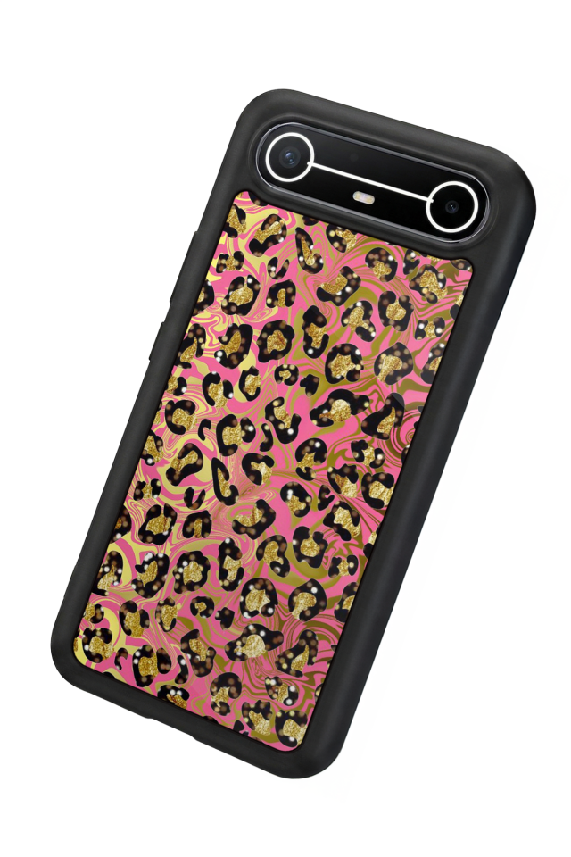 Tecno Spark Slim 5G Uyumlu Hologram Leopar Tasarımlı Glossy Premium Kılıf