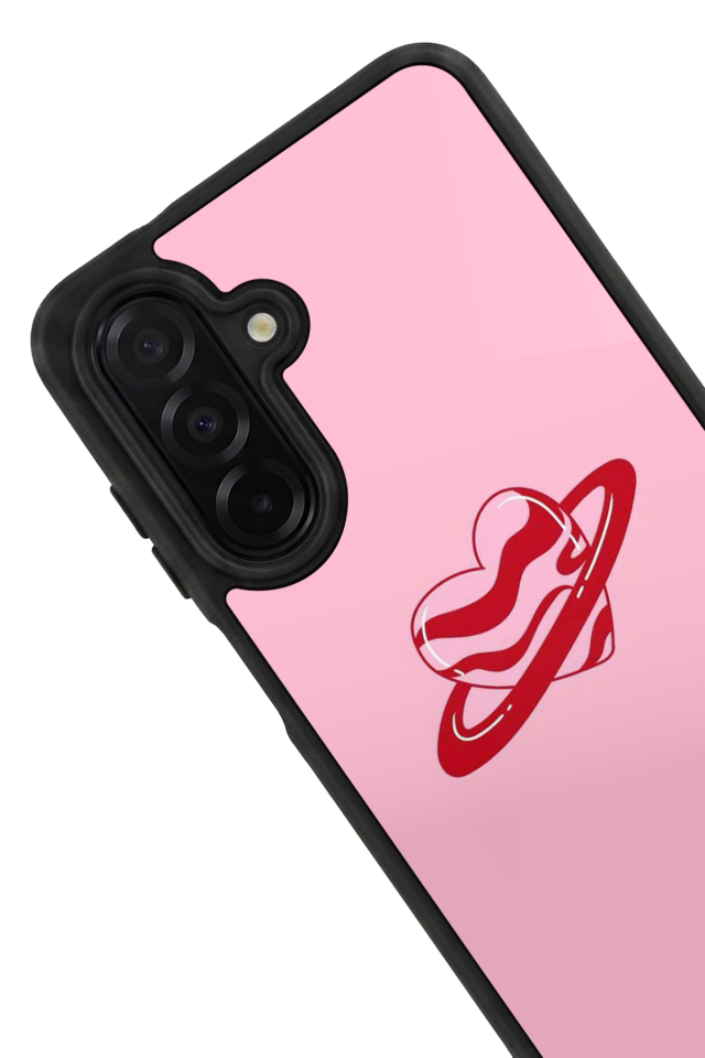 Samsung Galaxy A26 Uyumlu Kalp Love Tasarımlı Glossy Premium Kılıf