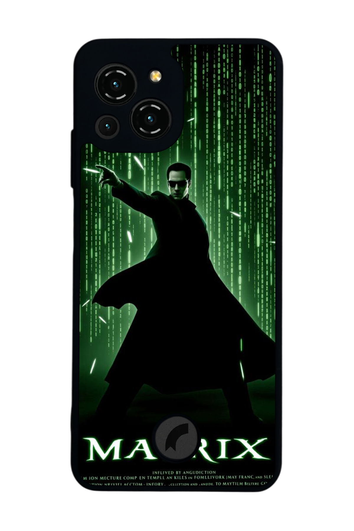 Reeder S23 Pro Max Uyumlu MatriReeder S23 Pro Max Tasarımlı Glossy Premium Kılıf