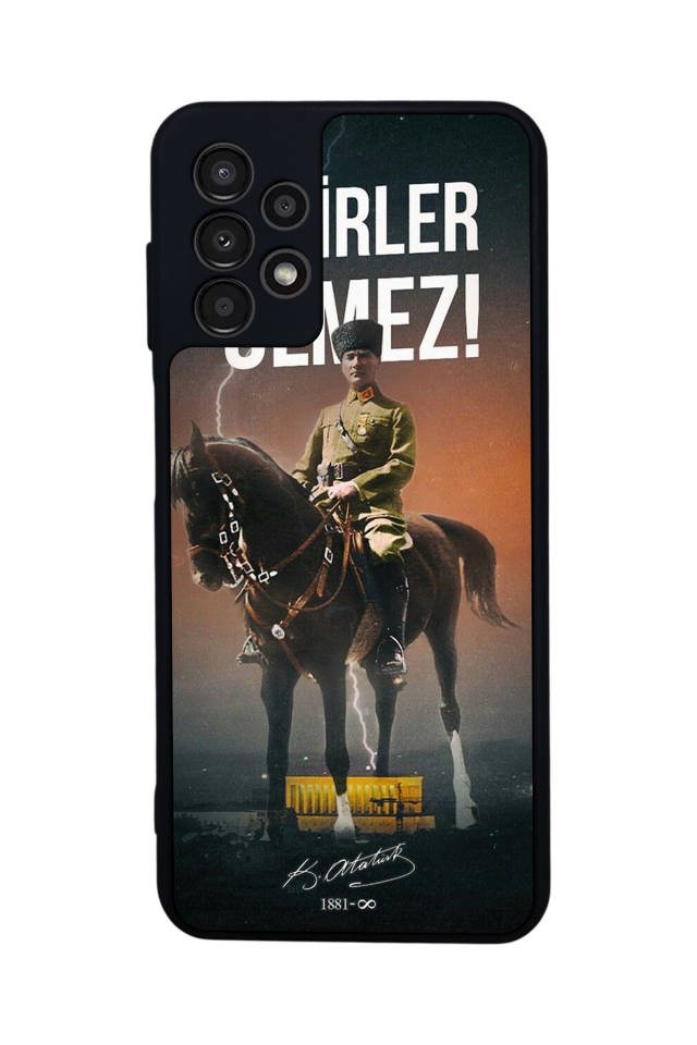 Samsung Galaxy A23 Uyumlu Mustafa Kemal Ataturk Tasarımlı Glossy Premium Kılıf