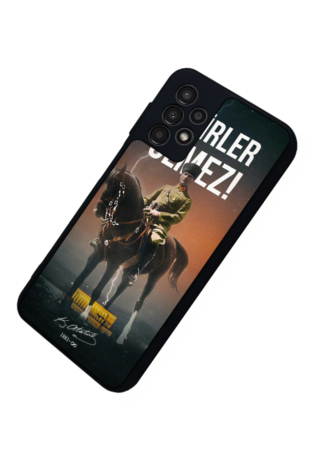 Samsung Galaxy A23 Uyumlu Mustafa Kemal Ataturk Tasarımlı Glossy Premium Kılıf