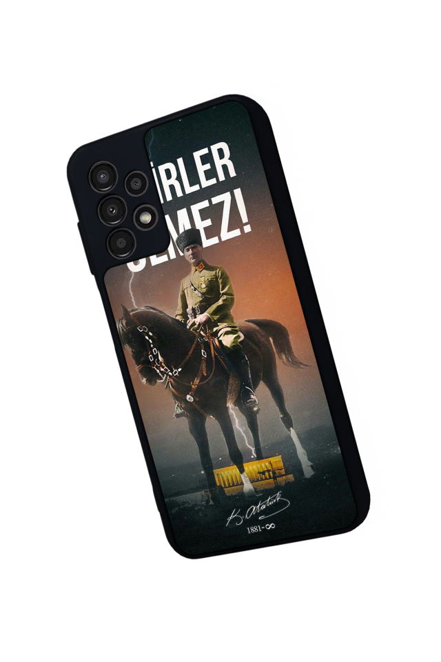 Samsung Galaxy A23 Uyumlu Mustafa Kemal Ataturk Tasarımlı Glossy Premium Kılıf