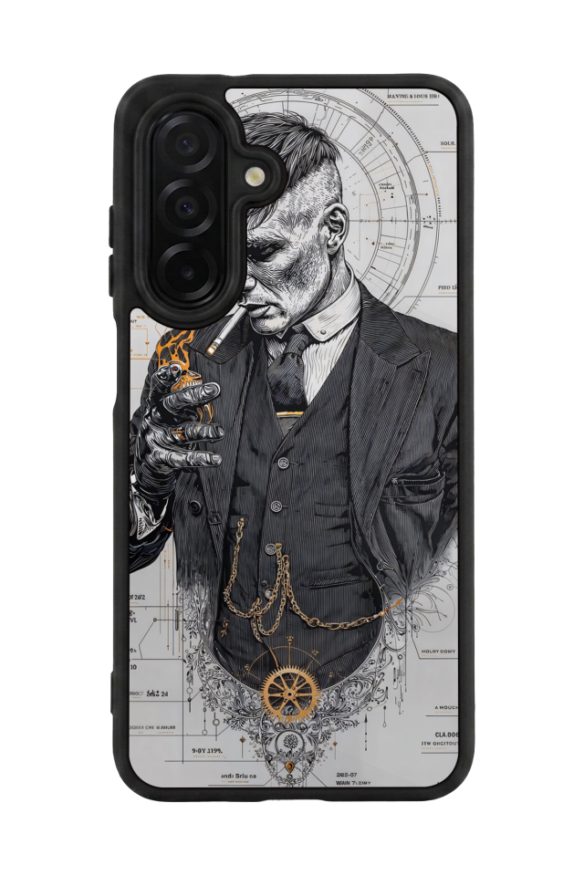 Samsung Galaxy A56 Uyumlu Peaky Blinders Tasarımlı Glossy Premium Kılıf