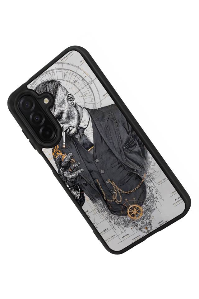 Samsung Galaxy A56 Uyumlu Peaky Blinders Tasarımlı Glossy Premium Kılıf