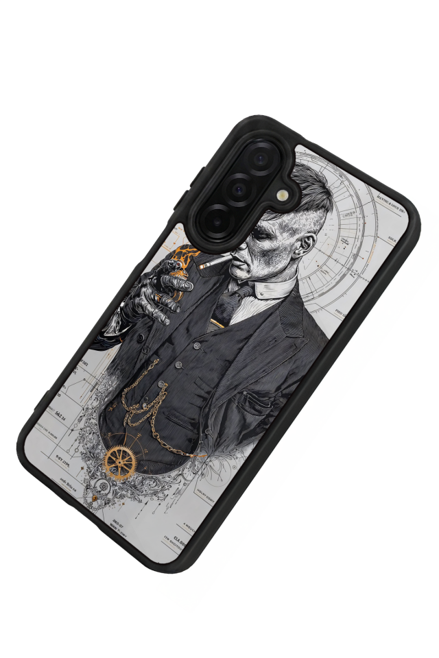 Samsung Galaxy A56 Uyumlu Peaky Blinders Tasarımlı Glossy Premium Kılıf