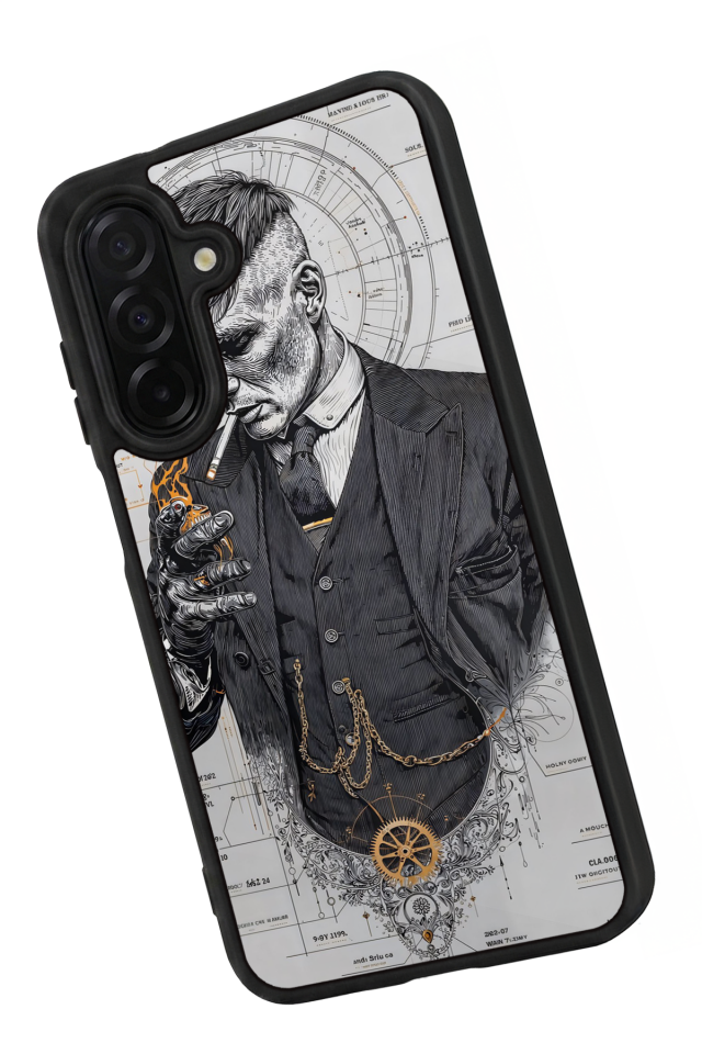 Samsung Galaxy A56 Uyumlu Peaky Blinders Tasarımlı Glossy Premium Kılıf