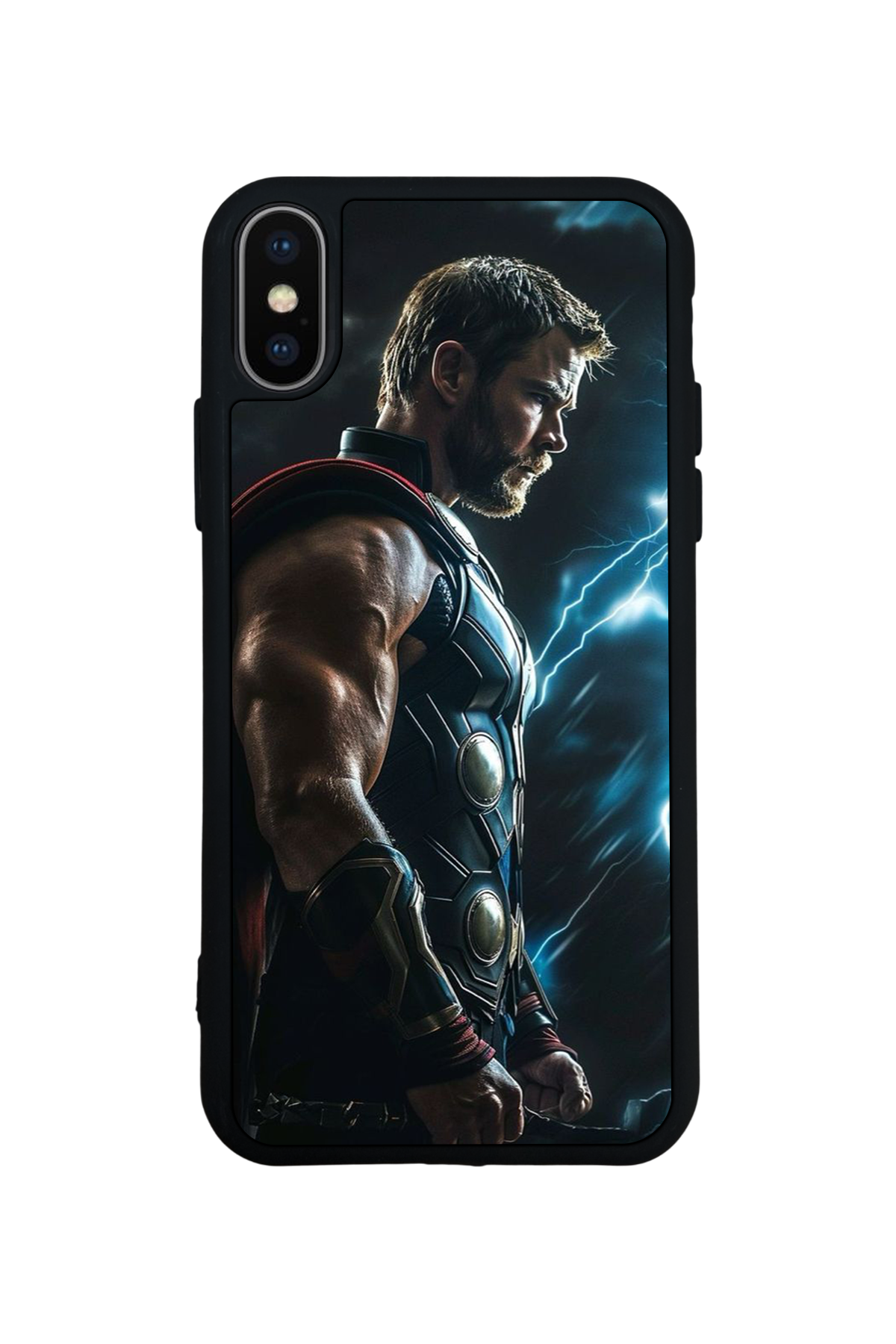 iPhone XS Max Uyumlu Thor Tasarımlı Glossy Premium Kılıf