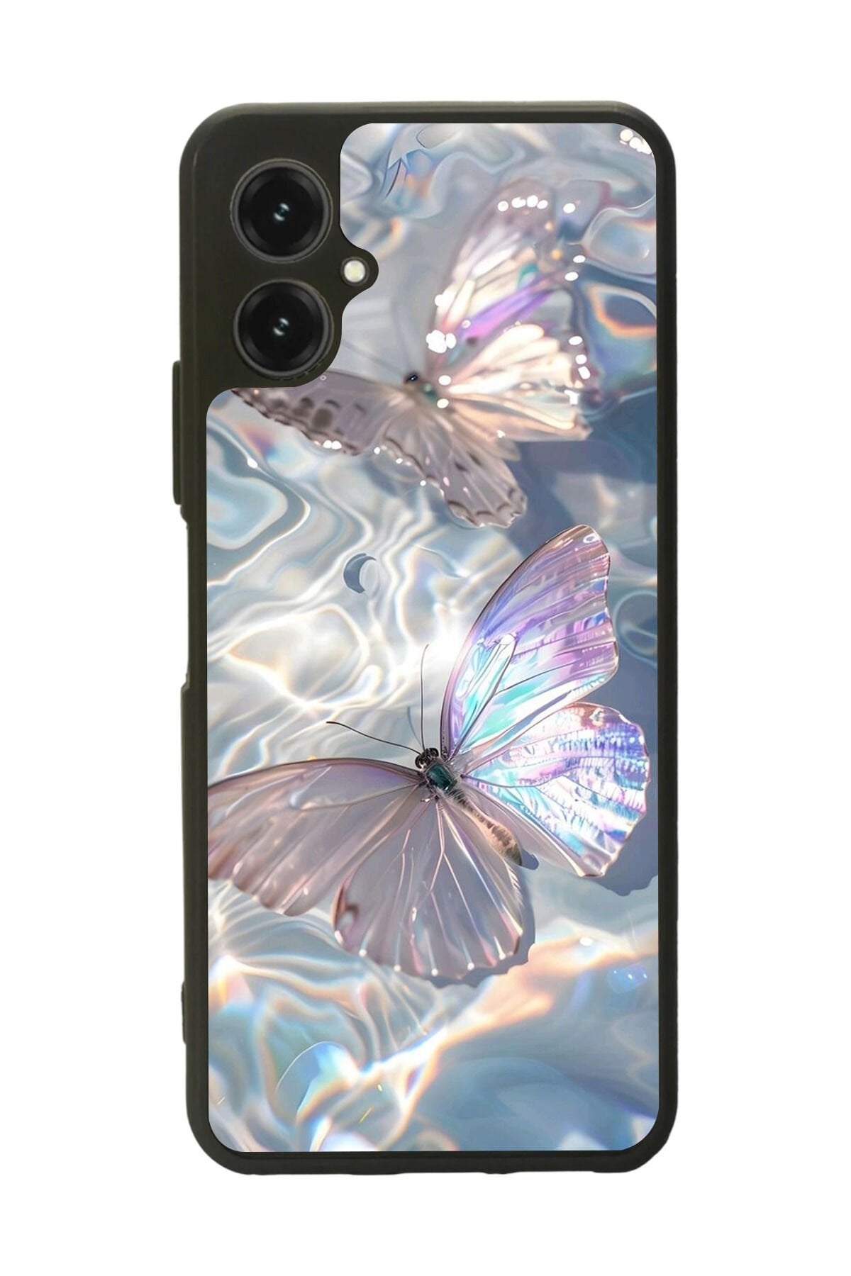 Omix X5 Uyumlu Kelebek Tasarımlı Glossy Premium Kılıf