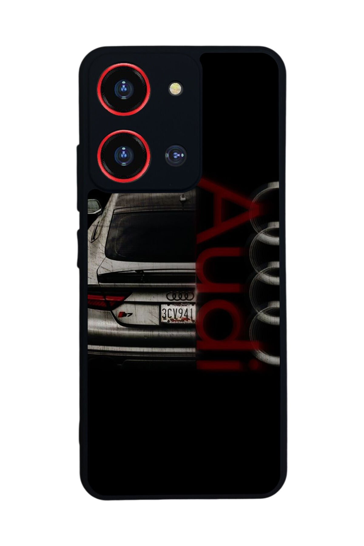 Reeder S19 Max Pro S 108MP Uyumlu Audi Tasarımlı Glossy Premium Kılıf