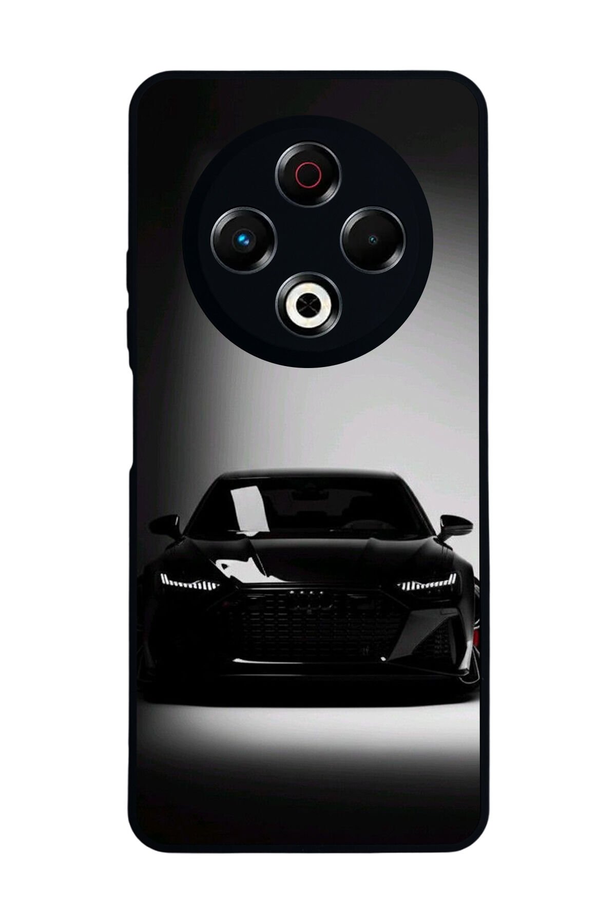 Tecno Spark 30 Uyumlu Audi Tasarımlı Glossy Premium Kılıf